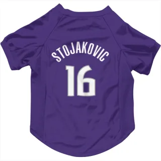 Sacramento Kings Peja Stojakovic Purple  Dog & Cat Pet Jersey