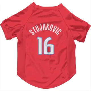 Sacramento Kings Peja Stojakovic Red  Dog & Cat Pet Jersey