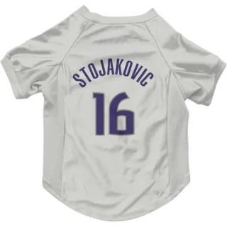 Sacramento Kings Peja Stojakovic White  Dog & Cat Pet Jersey